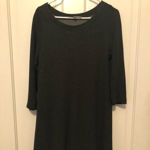 Loft dark grey dress